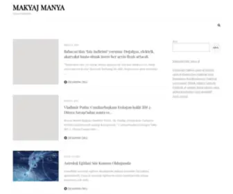 MakyajManya.com(Güncel Haberler) Screenshot