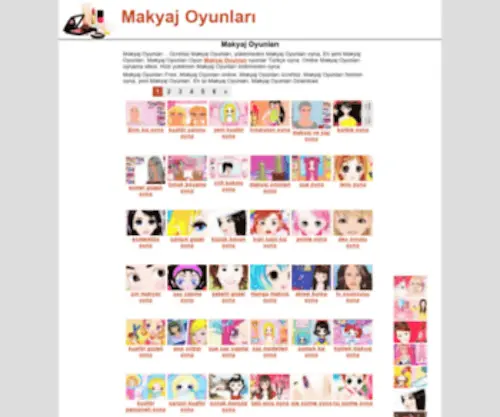 MakyajYapma.net(Makyaj Oyunlar) Screenshot