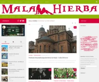 Mala-Hierba.com(Un site utilisant WordPress) Screenshot