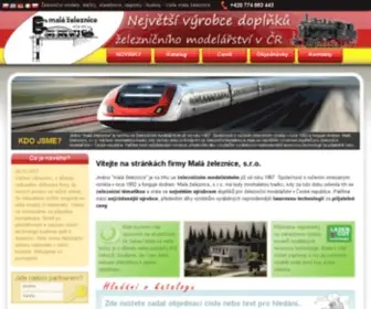Mala-Zeleznice.cz(Malá) Screenshot