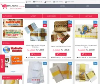 Malabarshopping.com(Malabar Shopping) Screenshot