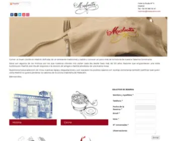 Malacatin.com(Restaurante Malacatín) Screenshot