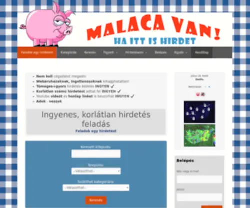 Malacavan.com(Malaca Van) Screenshot