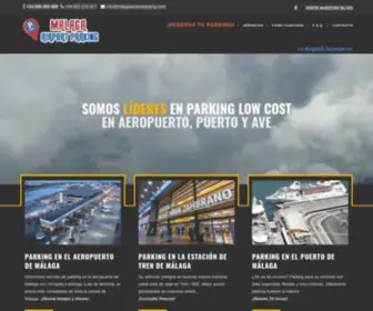 Malagaairportparking.com(Parking Aeropuerto Malaga Barato) Screenshot