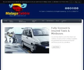 Malagacabbie.com(Malaga Cabbie) Screenshot