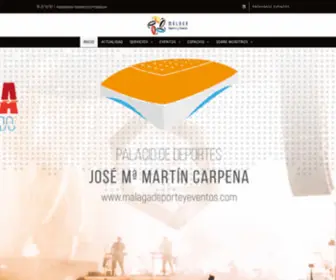 Malagadeporteyeventos.com(Málaga) Screenshot
