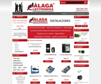 Malagaelectronica.es(Su tienda de electrónica y telecomunicaciones en Málaga) Screenshot