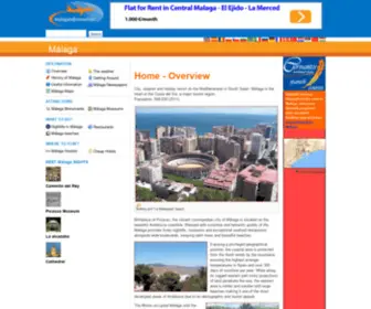 Malagainformation.com(Málaga Tourism and Holidays) Screenshot