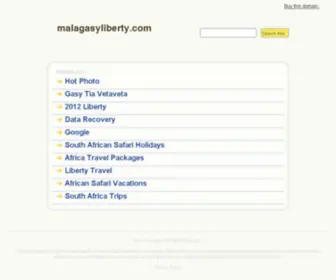 Malagasyliberty.com(Malagasyliberty) Screenshot