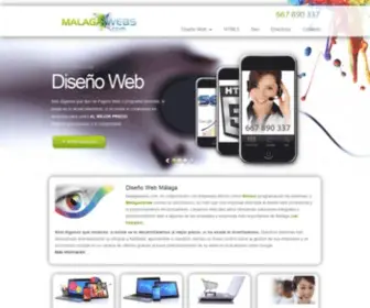 Malagawebs.com(Diseño) Screenshot