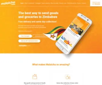 Malaicha.com(Send Goods and Groceries) Screenshot