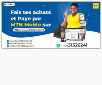 Malaika.store(Le développement de votre business est notre affaire) Screenshot