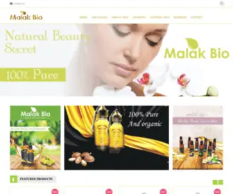 Malakbio.com(MALAK BIO) Screenshot