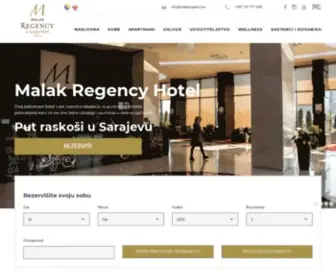 Malakregency.ba(Malak Regency Hotel) Screenshot