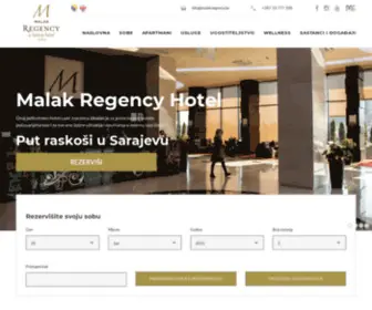 Malakregency.com(MALAK REGENCY HOTEL) Screenshot