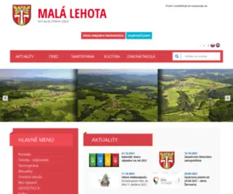 Malalehota.eu(Malá Lehota) Screenshot