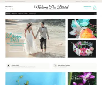 Malamapuabridal.com(Malama Pua Bridal) Screenshot