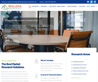 Malanaresearchconsult.com(Malana Research Consult International Limited) Screenshot