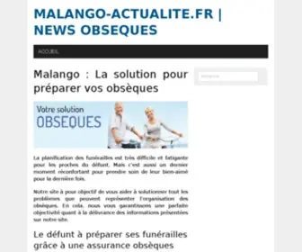Malango-Actualite.fr(Revue de presse) Screenshot