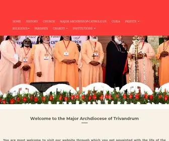 Malankaratvm.com(Major Archdiocese Tvm) Screenshot