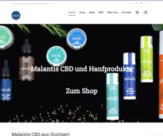 Malantis.de(▷ malantis cbd shop stuttgart) Screenshot
