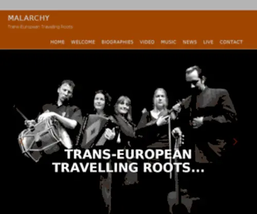 Malarchy.co.uk(Trans-European Travelling Roots) Screenshot