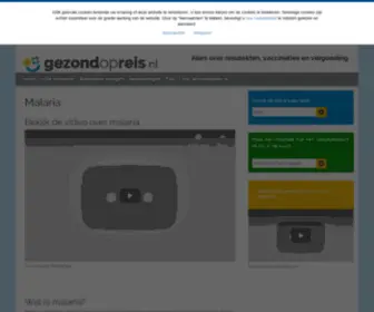 Malaria.nl(Voorkom malaria op reis) Screenshot