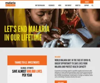 Malarianomore.org(Metatags-taxonomy-keywords) Screenshot