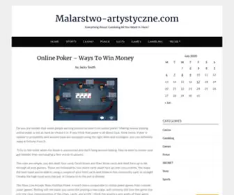 Malarstwo-Artystyczne.com(Painting) Screenshot