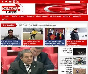 Malatyahaberi.com(Malatya Haberi) Screenshot