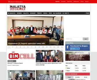 Malatyahaberleri.net(Malatya Haber) Screenshot