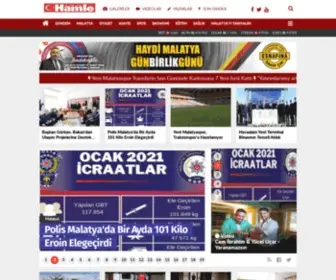 Malatyahamle.com(Malatya Hamle) Screenshot