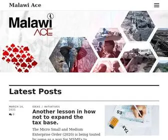 Malawiace.com(Views, ideas, inspiration, vision and practical tips for a better more prosperous Malawi) Screenshot