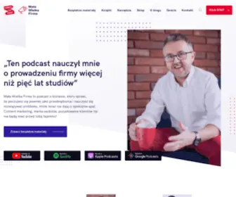 Malawielkafirma.pl(Podcast o biznesie dla przedsiębiorców) Screenshot