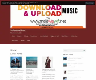 Malawiswift.net(Entertainment website) Screenshot