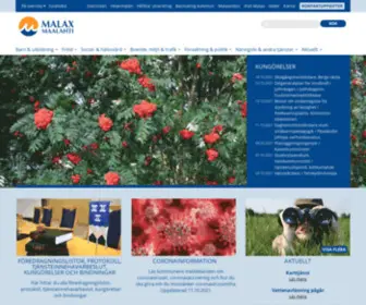 Malax.fi(Malax kommun) Screenshot