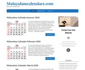 Malayalamcalendars.com(Manorama calendar 2020) Screenshot