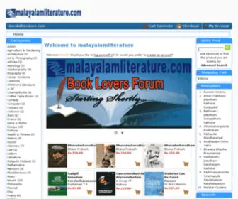 Malayalamliterature.com(Malayalamliterature) Screenshot
