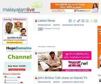 Malayalamlive.com(Malayalam Live) Screenshot