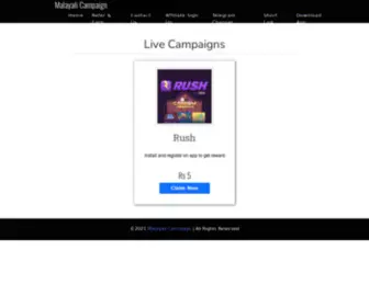 Malayalicampaign.xyz(Malayalicampaign) Screenshot