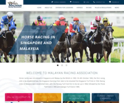 Malayan-Racing.com(Malayan Racing Association) Screenshot