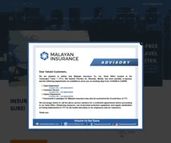 Malayanonline.com(Malayan Online Insurance) Screenshot