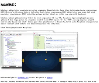 Malaybasic.com(Malay Game Designing & Programming for 2D Game in PC HTML) Screenshot