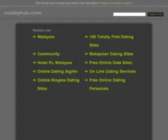 Malayhub.com(Portal Komuniti Melayu) Screenshot