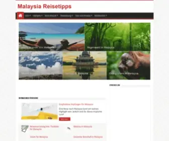 Malaysia-Reisetipps.de(Malayisa) Screenshot