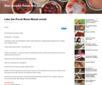 Malaysiabest.net(Chinese, Western, Malaysia best foods blog) Screenshot