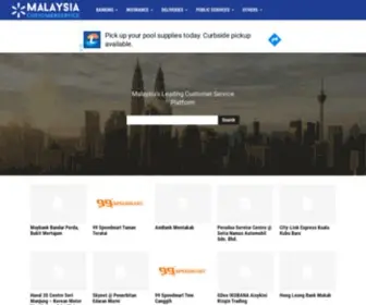 Malaysiacustomerservice.com(⋆) Screenshot