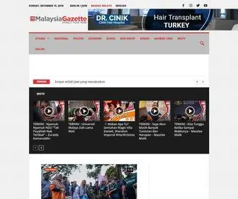 Malaysiagazette.com(When Malaysians Speak) Screenshot