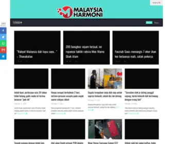 Malaysiaharmoni.net(Malaysia Harmoni) Screenshot