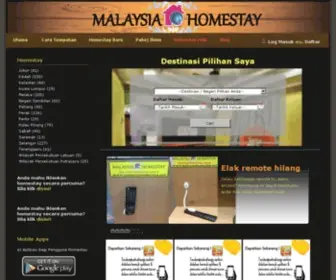 Malaysiahomestay.net(Homestay di Malaysia) Screenshot